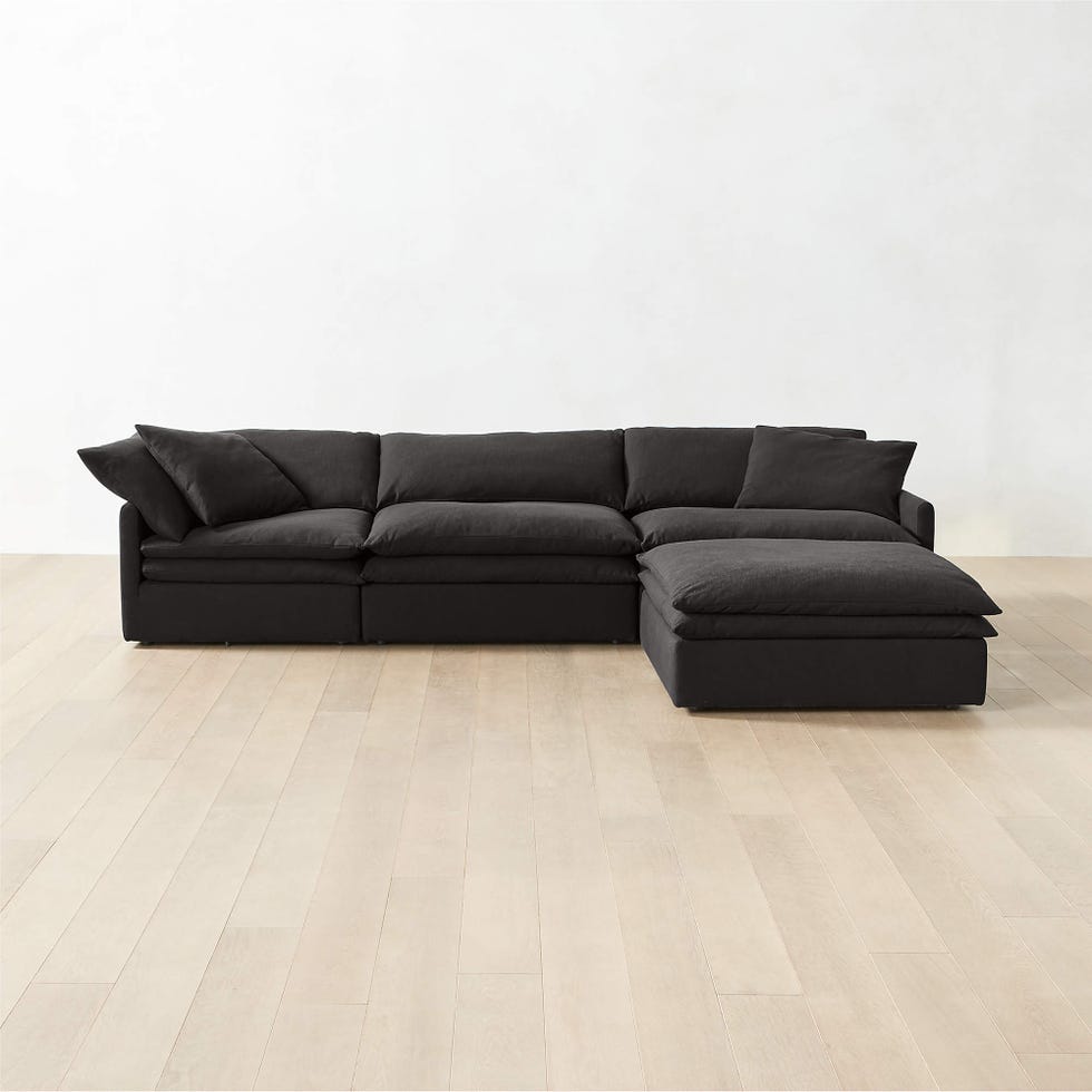 Mattea Linen Sectional Sofa