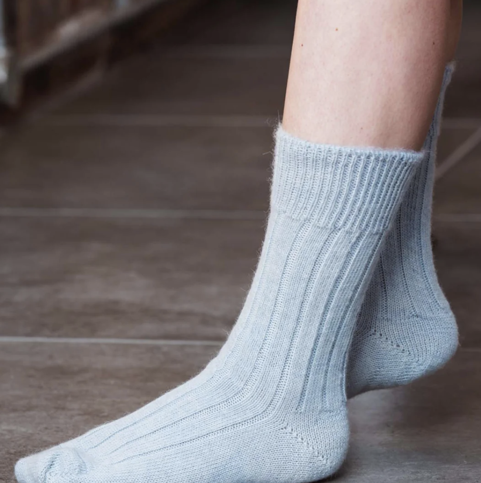 Women's Alpaca Bed Socks
