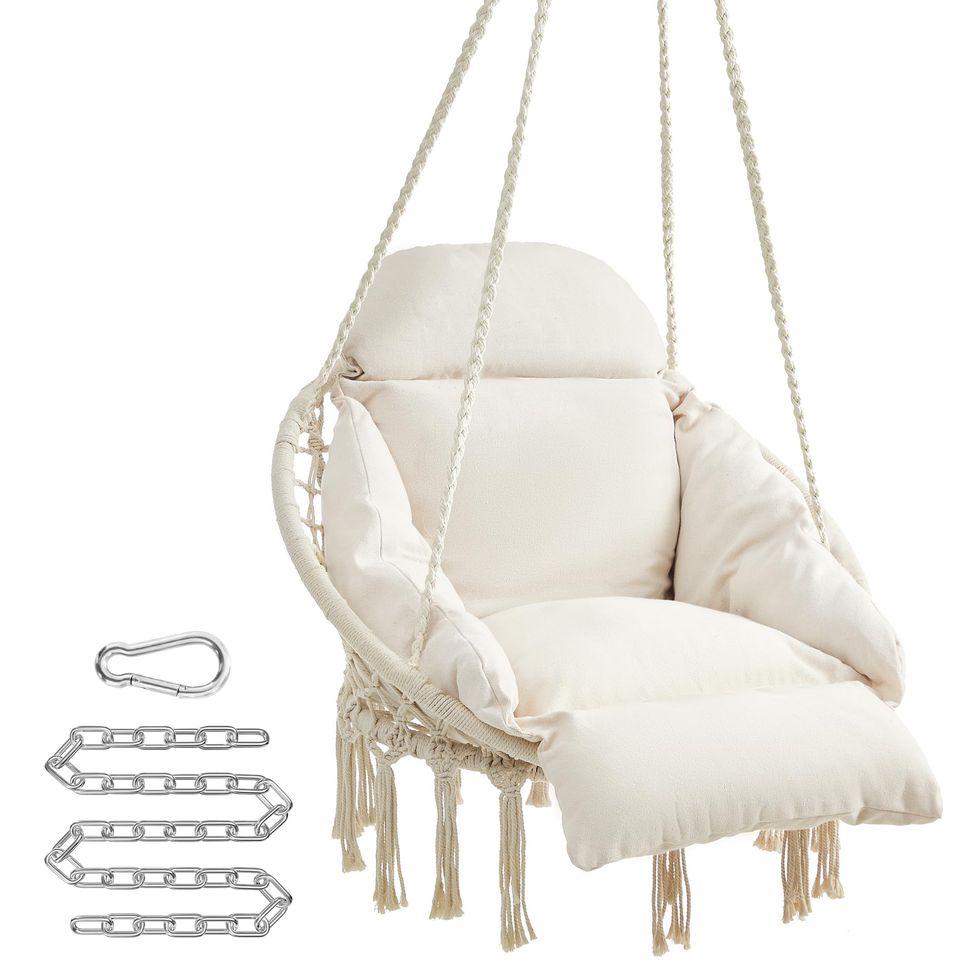 White Hanging Chair