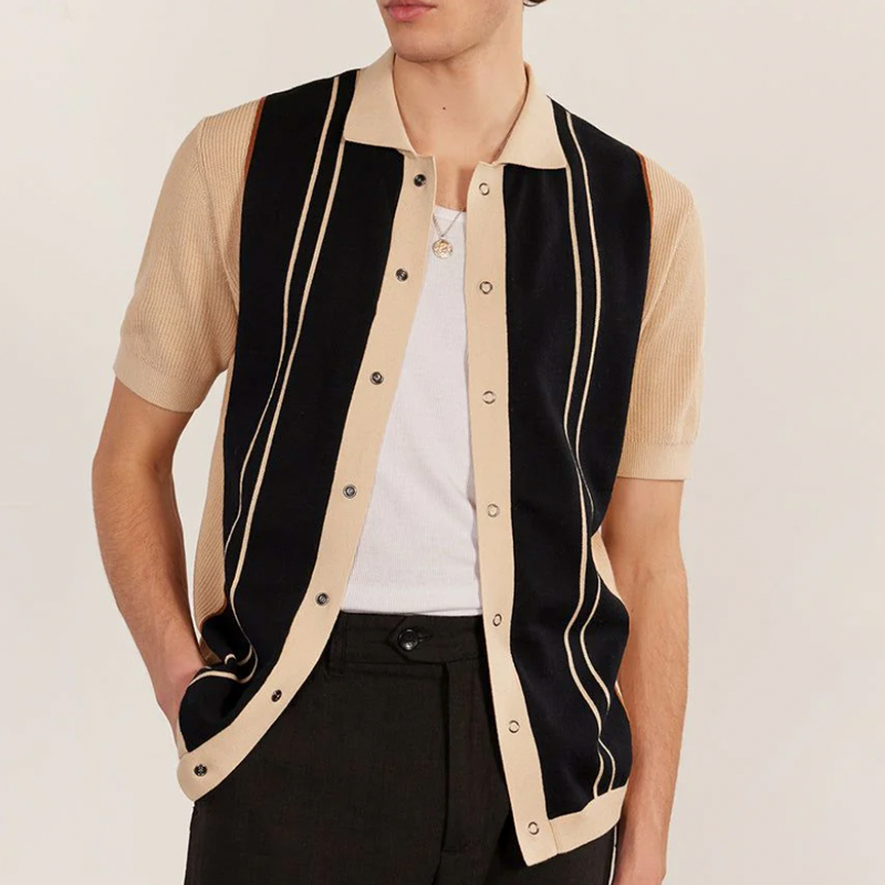 Striped Knitted Shirt