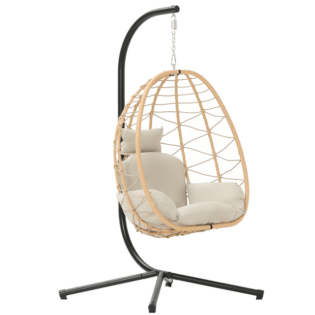 Wicker Swing Egg Chair 