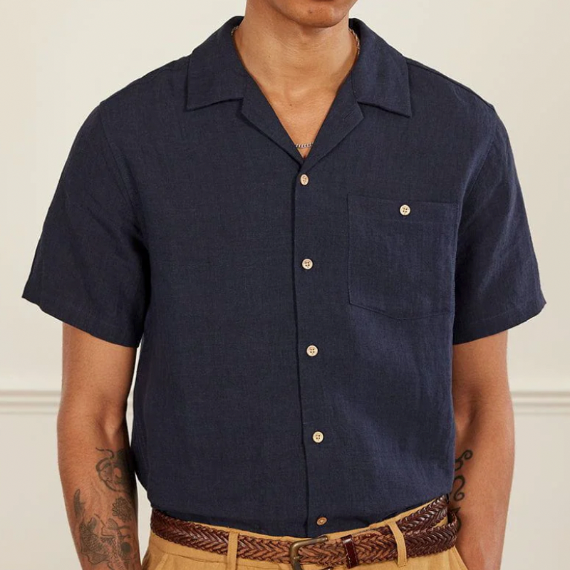 Short Sleeve Cuban Shirt