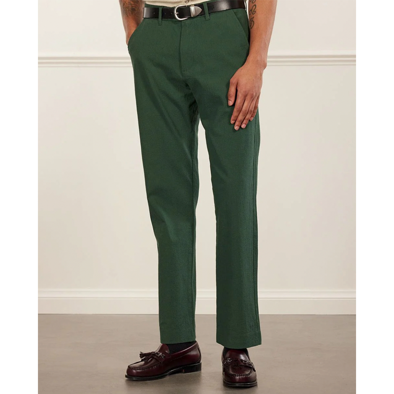 Tailored Seersucker Trousers