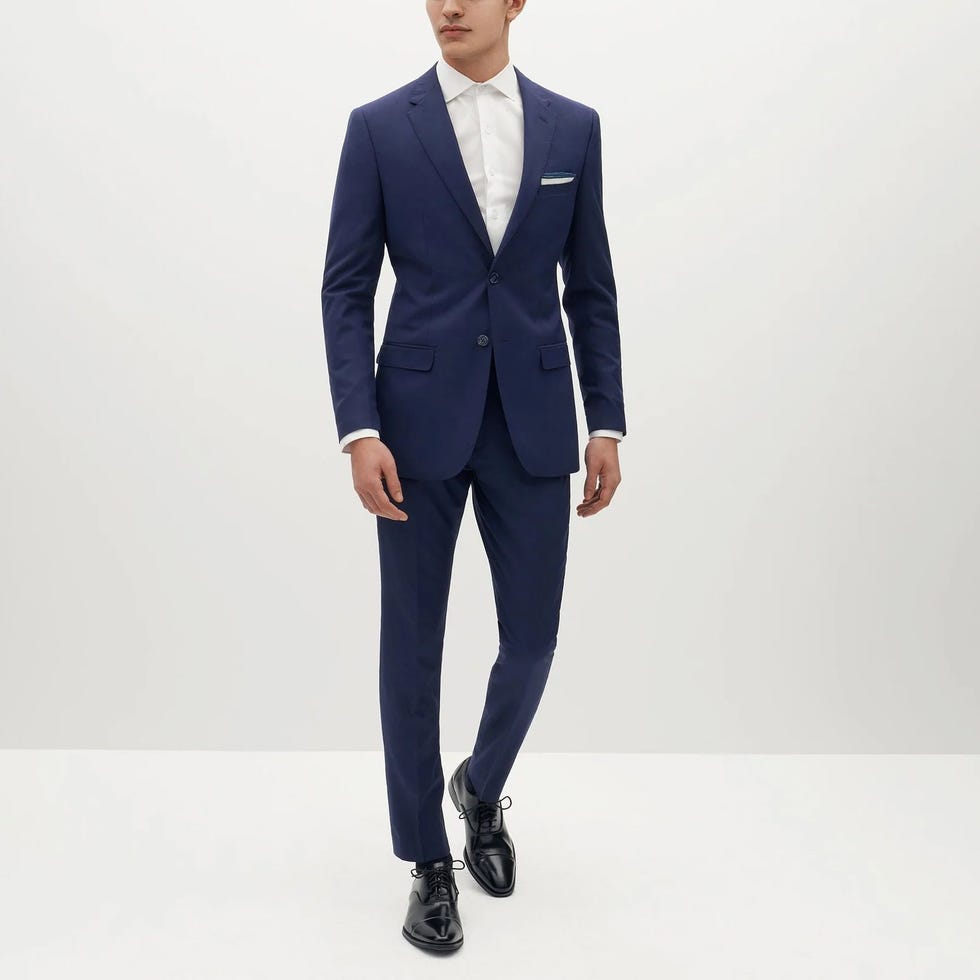 Brilliant Blue Suit