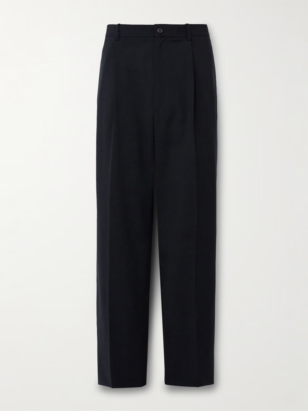 Keenan Pleated Woven Suit Trousers