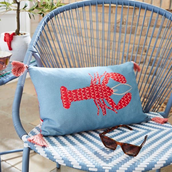 Riviera Lobster Rectangular Outdoor Cushion