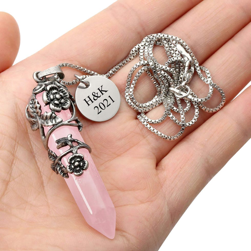 Engraved Word Pendant 