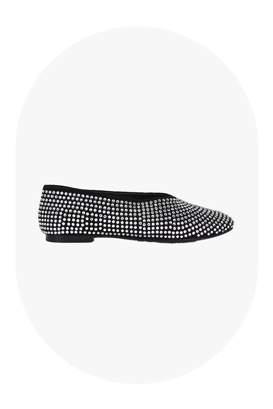 RAYE crystal embellished flats