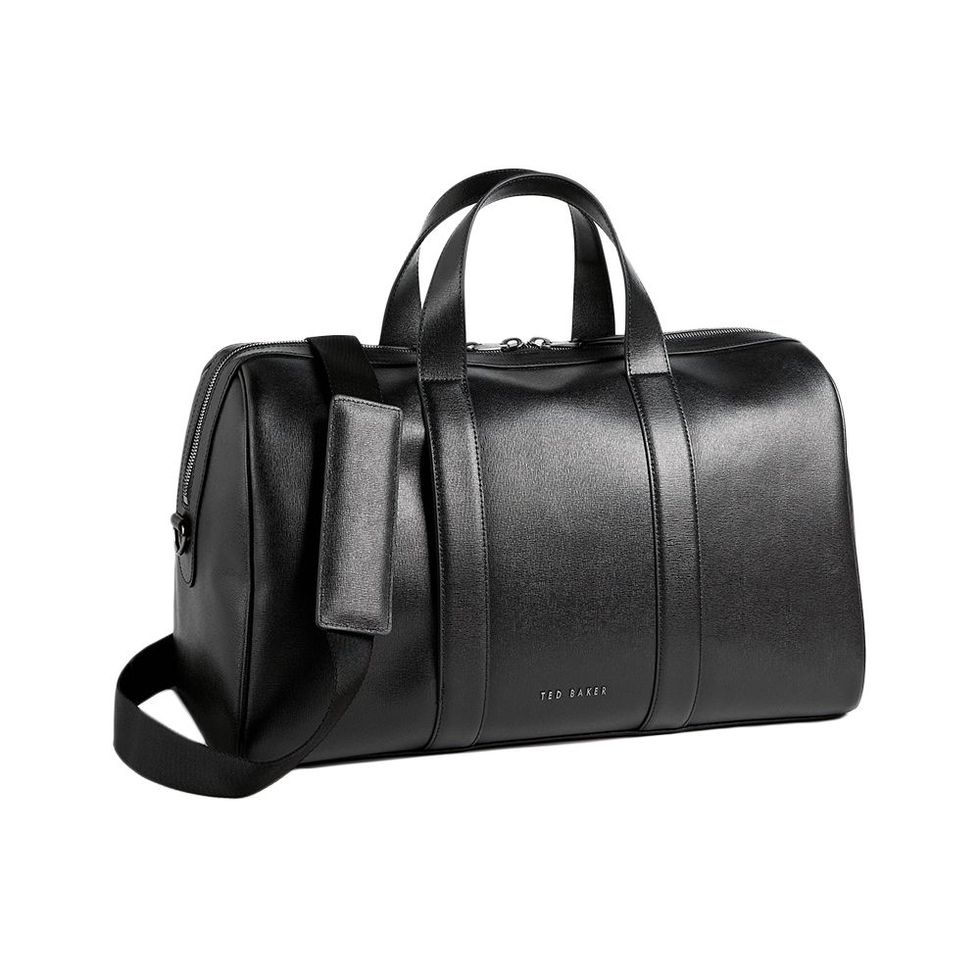 Saffiano Leather Holdall Bag