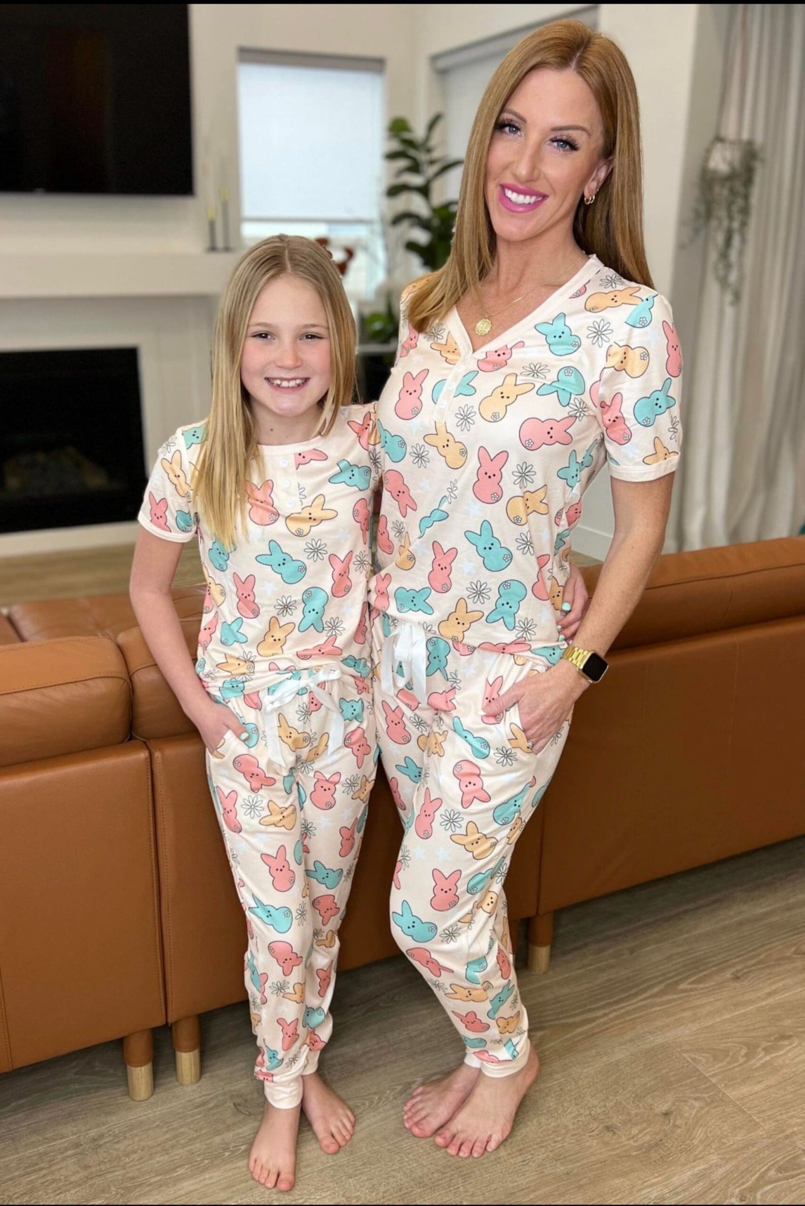 Matching easter pyjamas sale