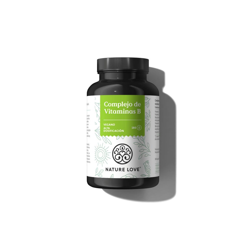 Complejo vegano de vitaminas B que incluye las 8 vitaminas