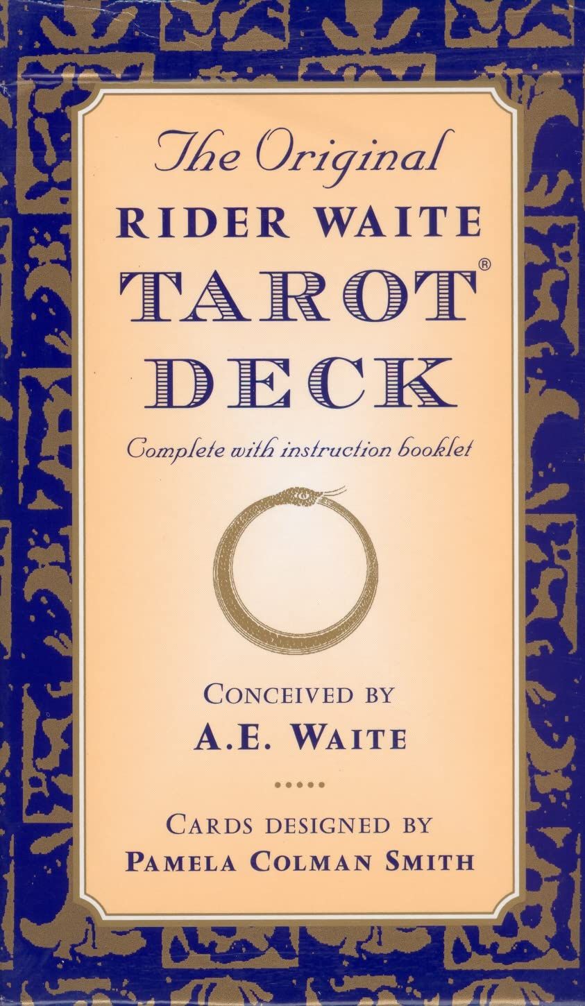 The Original Rider Waite Tarot Deck: 78 beautifully illustrated cards and instructional booklet