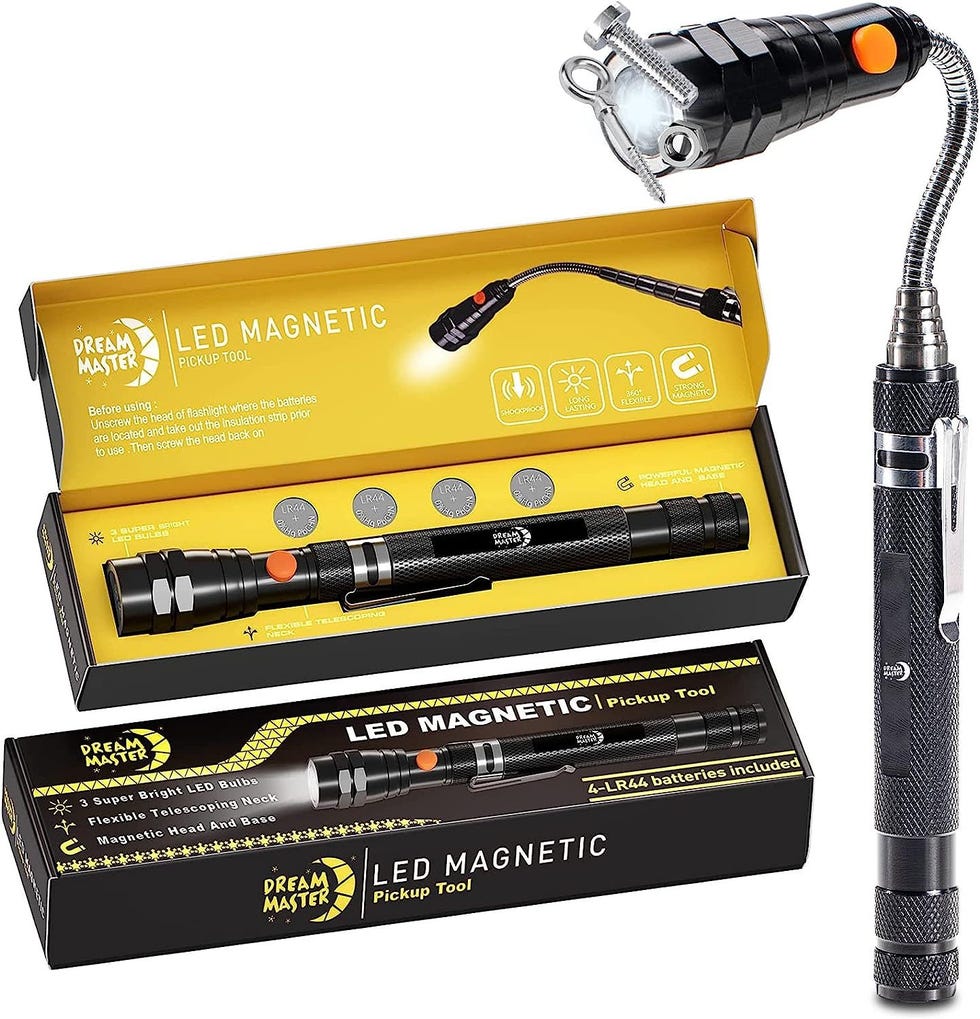 Magnetic Pickup Flashlight 