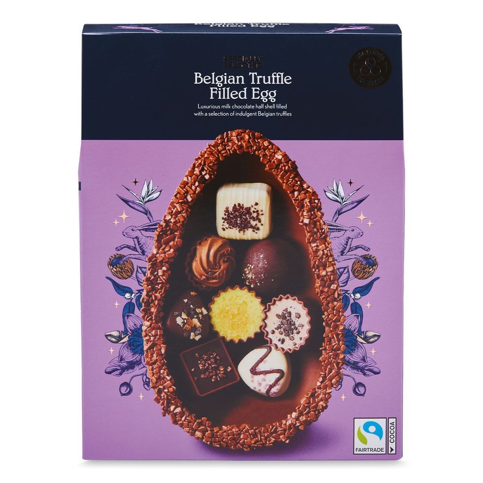 Aldi Specially Selected Belgian Truffle Filled Egg 