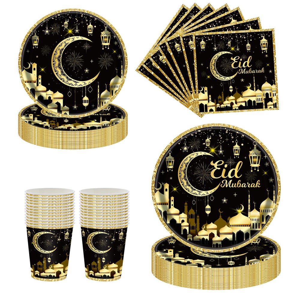 Eid tableware set for 24 people Eid tableware set for 24 people