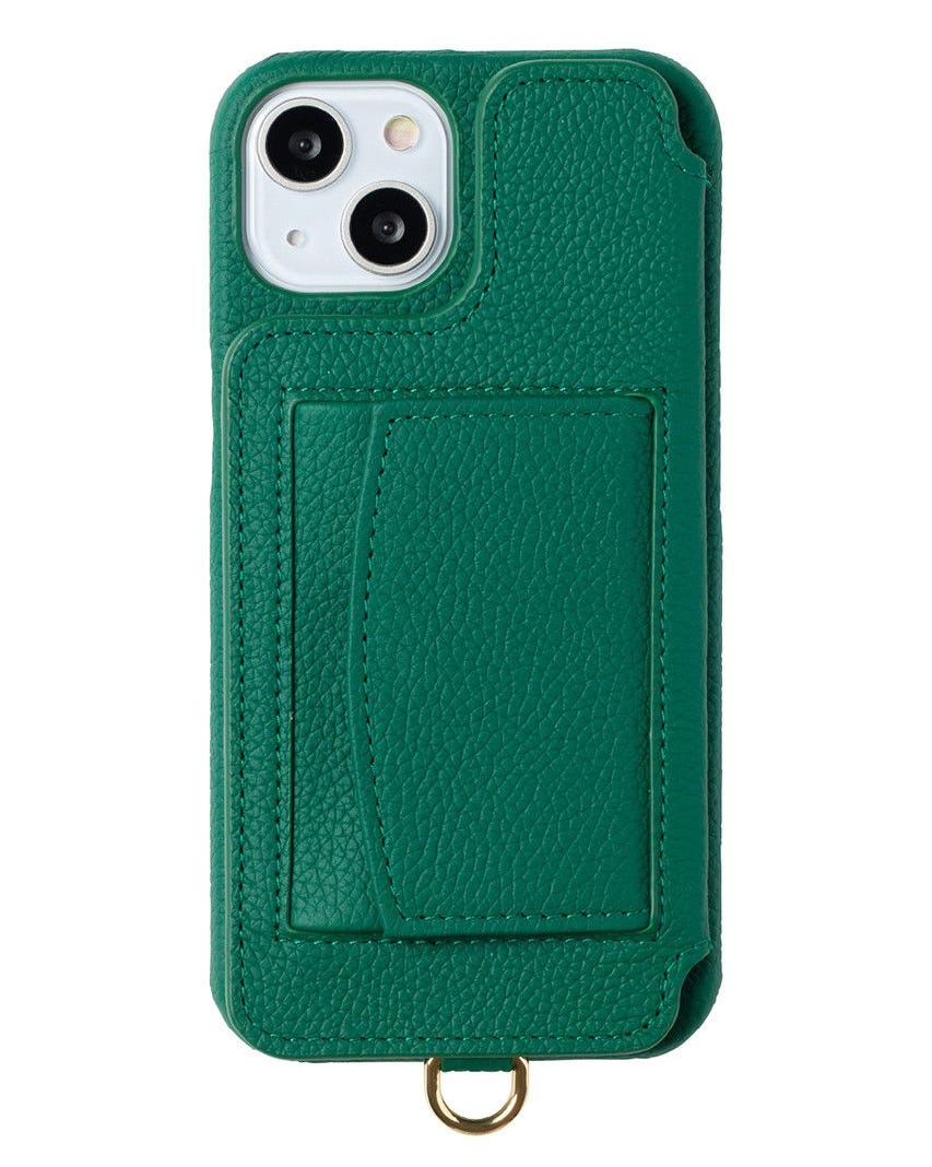 iPhone13 POCHE 背面収納スマホケース ストラップ別売