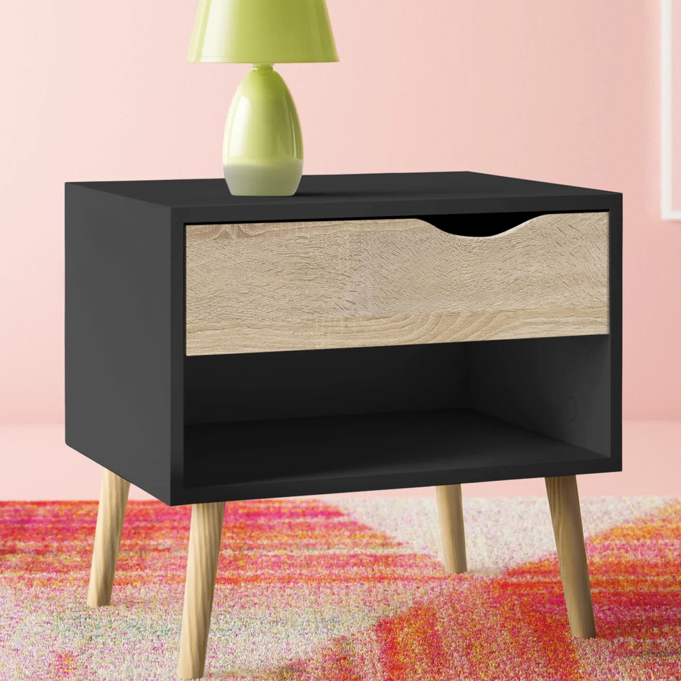 Bautram 1-Drawer Nightstand
