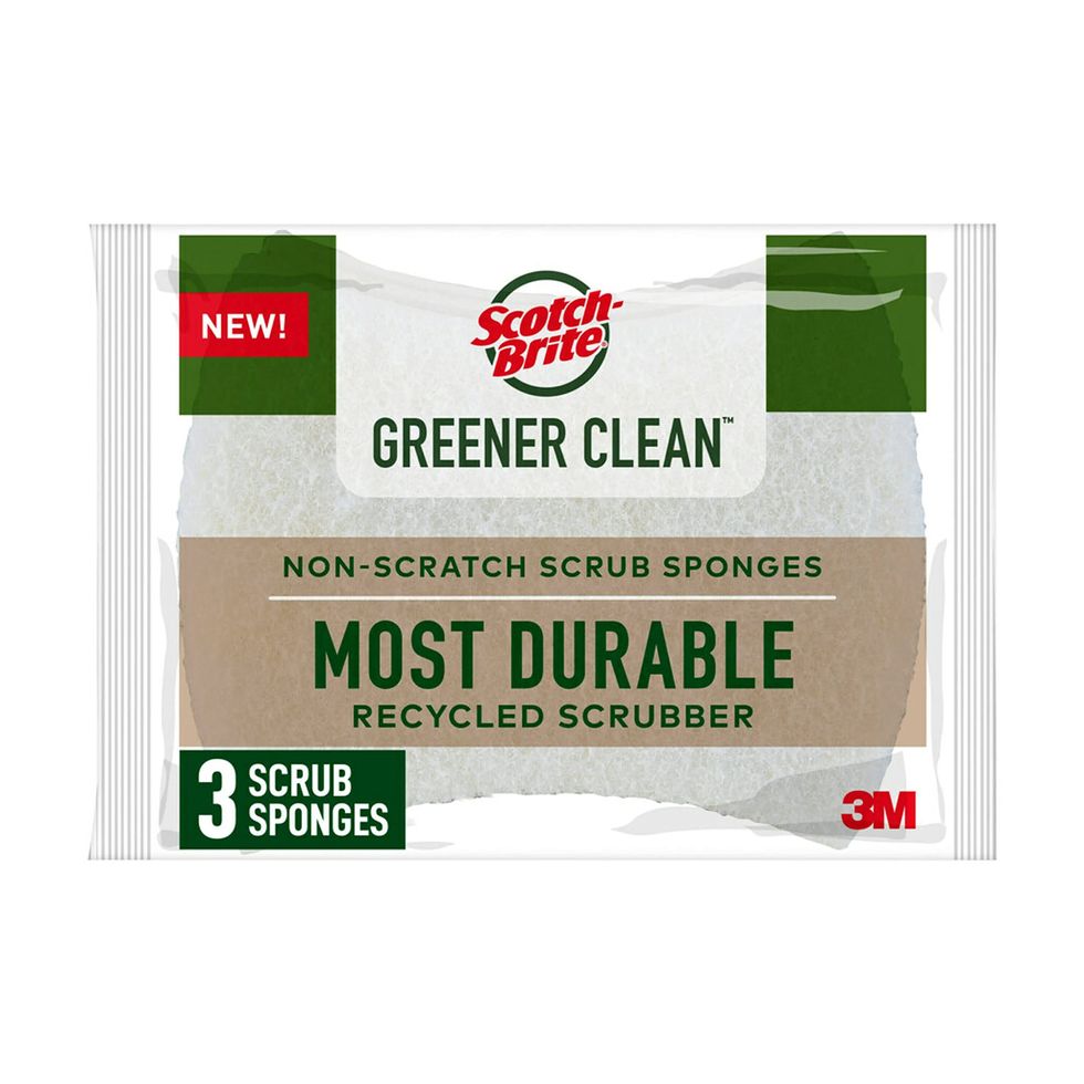Greener Clean Non-Scratch Scrub Sponge (3 Pack)