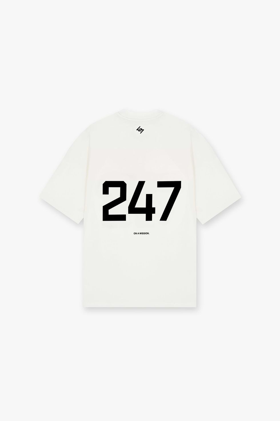 247 Oversized T-Shirt - Flat White