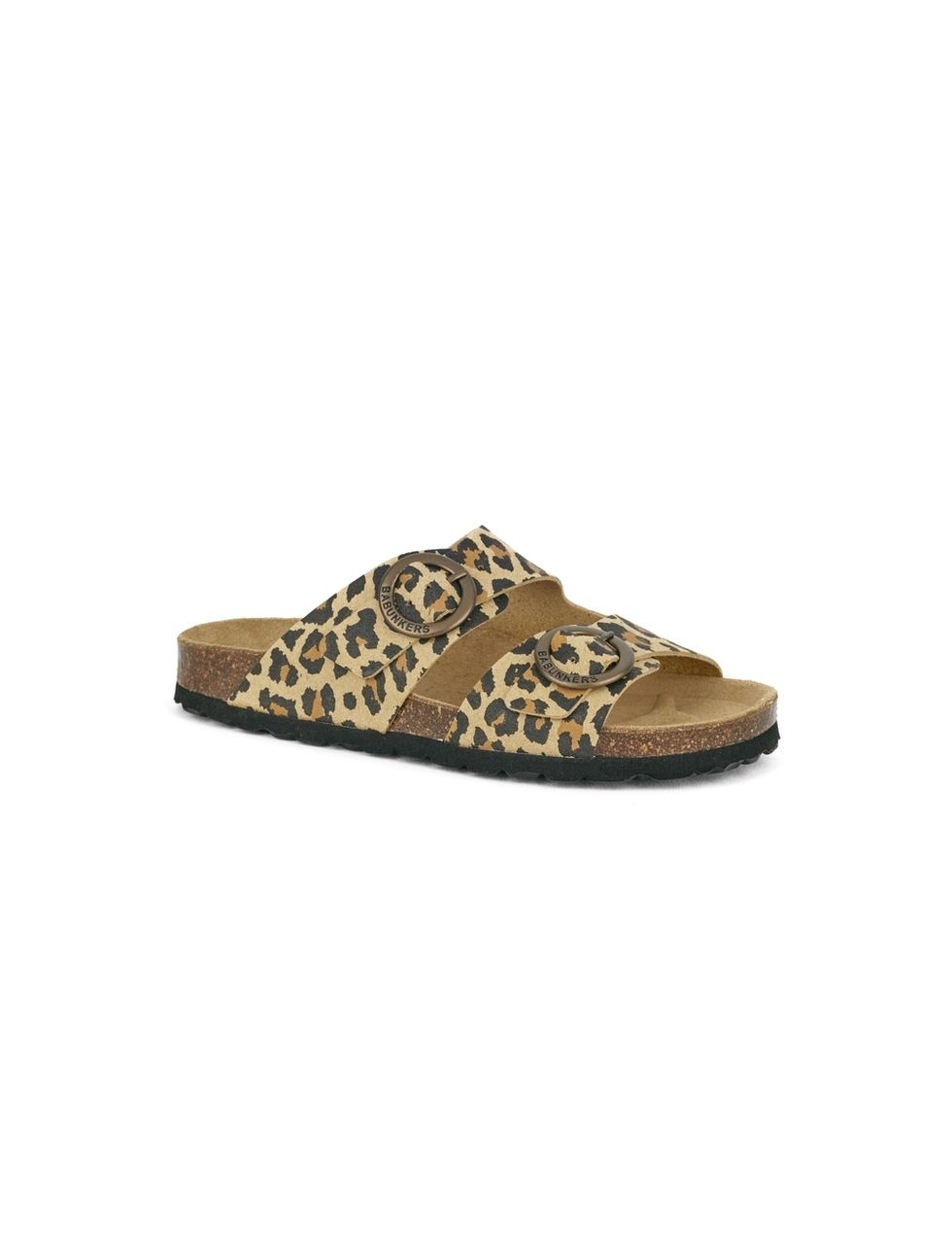 - Sandalias de leopardo