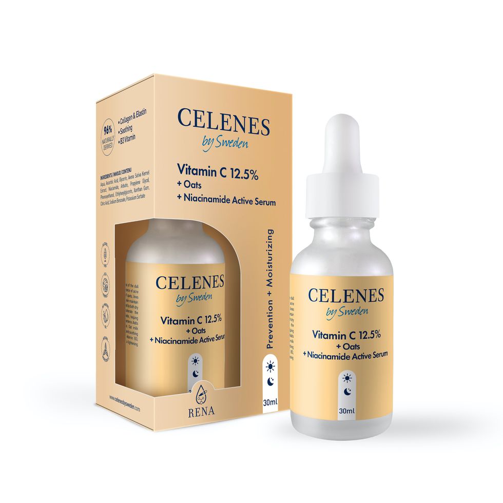 Celenes Vitamin C 12,5% + Oat + Niacinamide Serum - 30ml