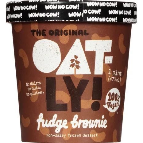 Non-Dairy Frozen Dessert, Fudge Brownie