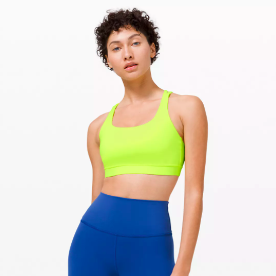 Lily Easy Movement Seamless Sports Bra - Golden