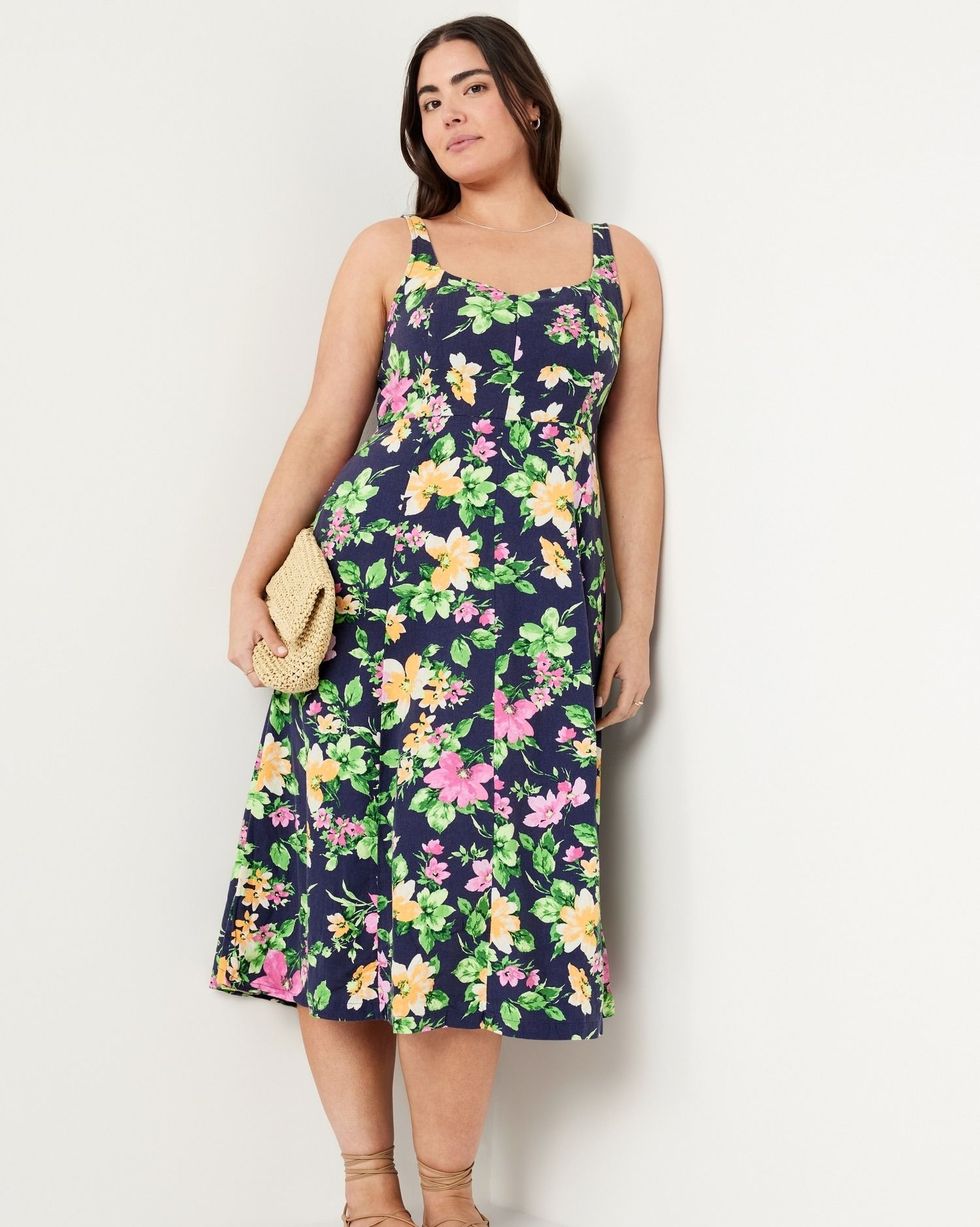 Floerns Women's Summer Tropical Floral Print Halter Neck Split Maxi Dress  Dark Blue XS at  Women's Clothing store