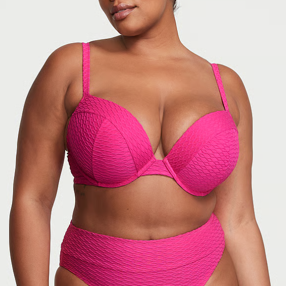 Mix & Match Sexy Tee Push-Up Bikini Top