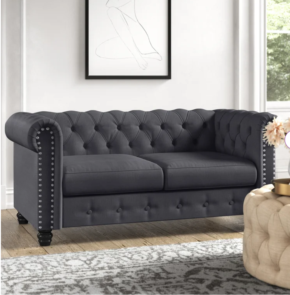 Kelly clarkson store chesterfield sofa