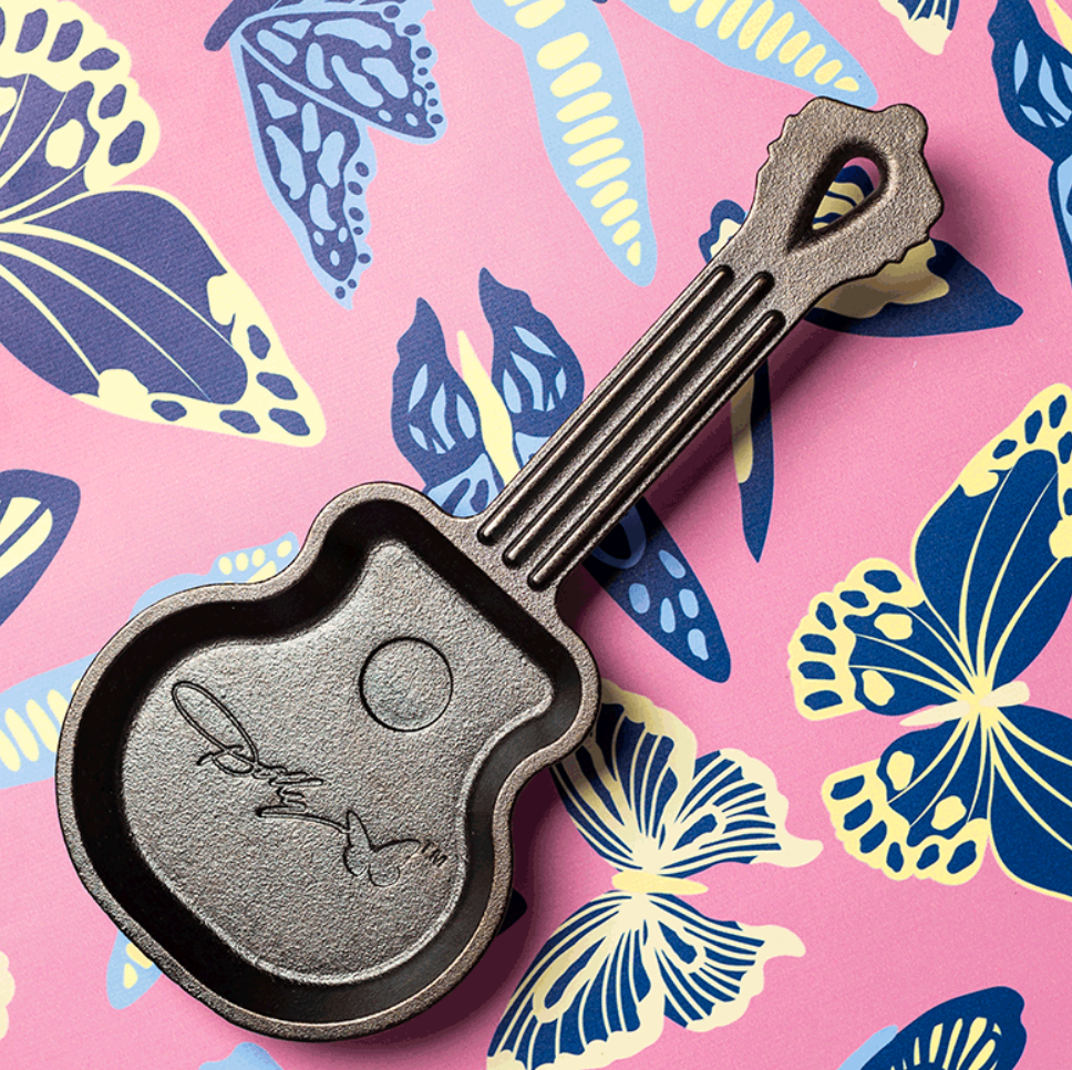 Dolly Parton Rockstar Guitar Mini Skillet