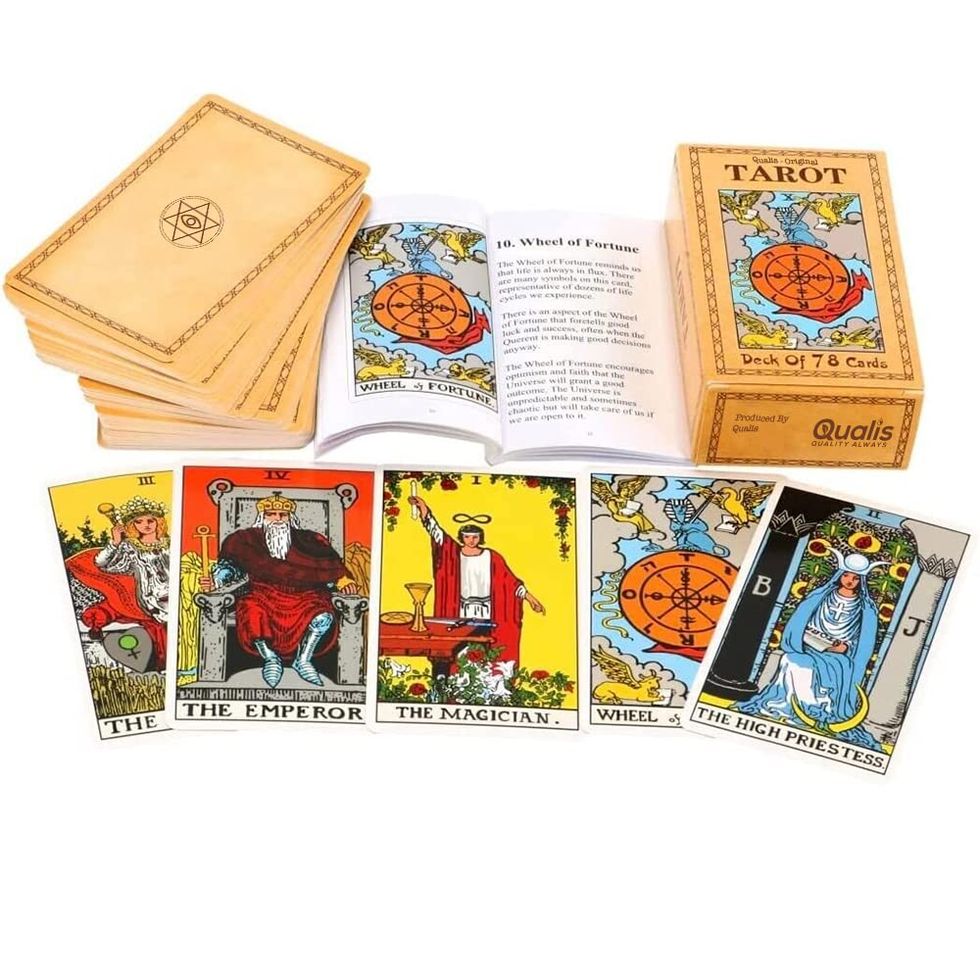 Original Tarot Cards And Book For Beginners Set