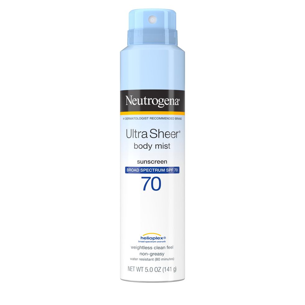 Ultra Sheer Lightweight Sunscreen Spray, SPF 70