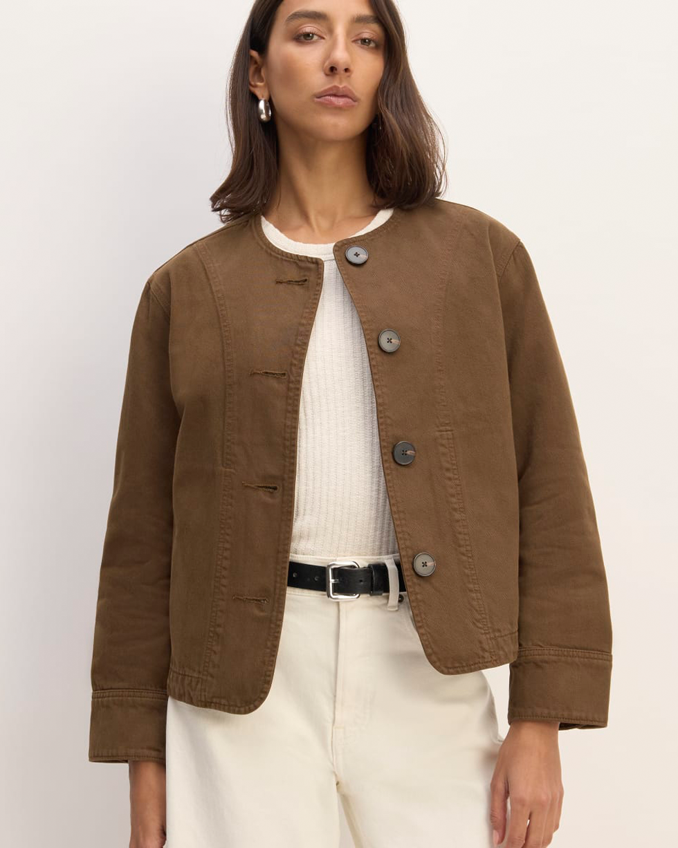 The Denim Barrel Jacket