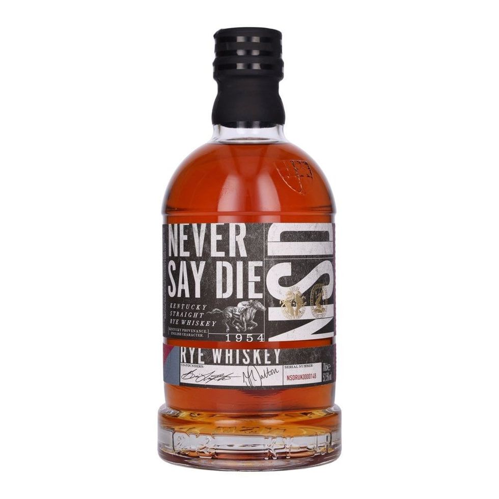 Never Say Die Rye Whiskey 70cl
