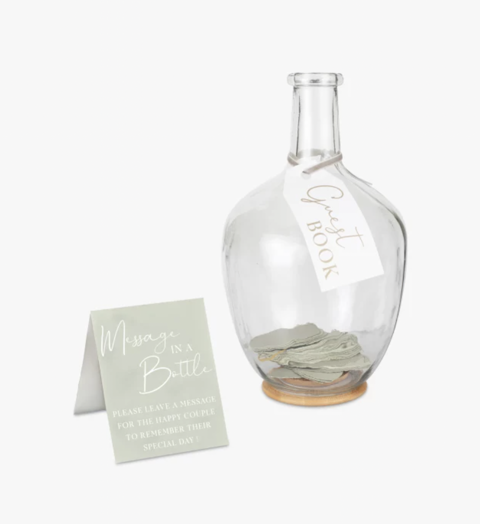 Ginger Ray Wedding Guest Message Bottle