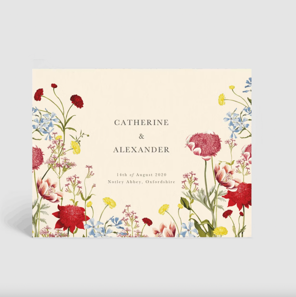 Wildflower Guest Book