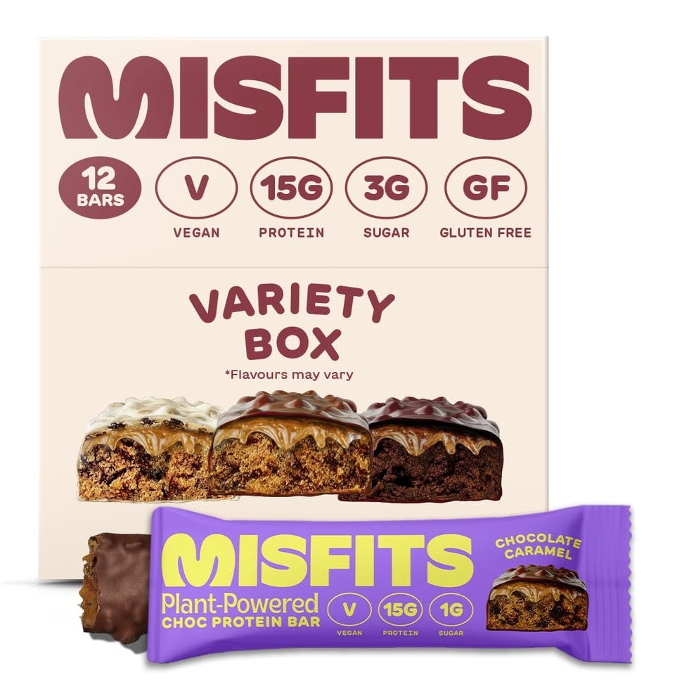 Misfits Vegan Protein Bars (x12)