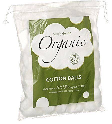 Simply Gentle Organic Cotton Balls x100