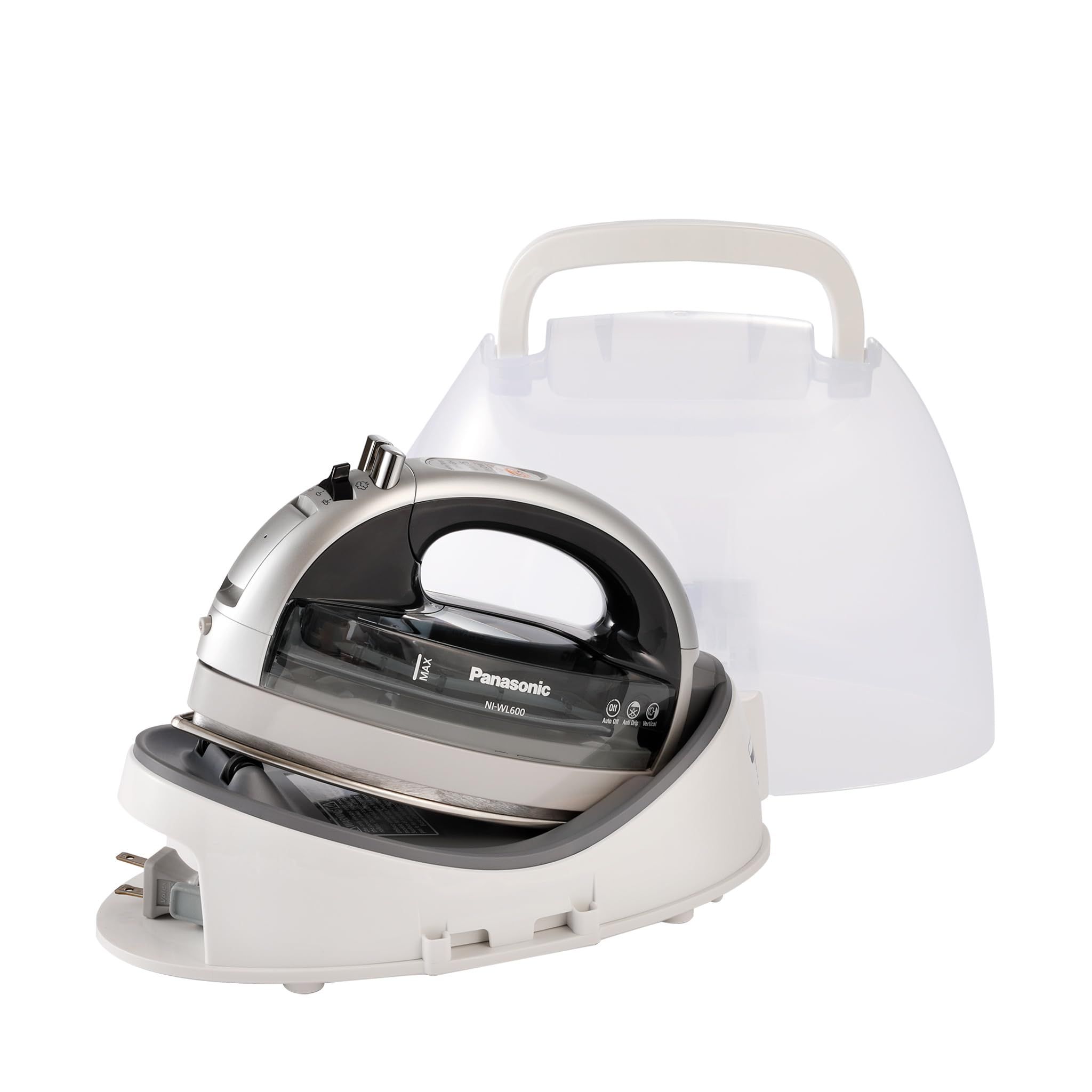 Rechargeable electric clearance iron