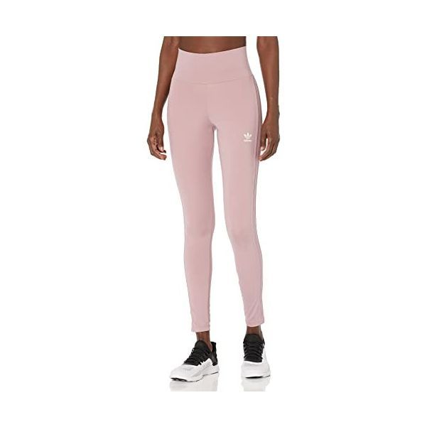 Adidas Girls Core Sport Inspired 3 Stripe Legging (Black/White