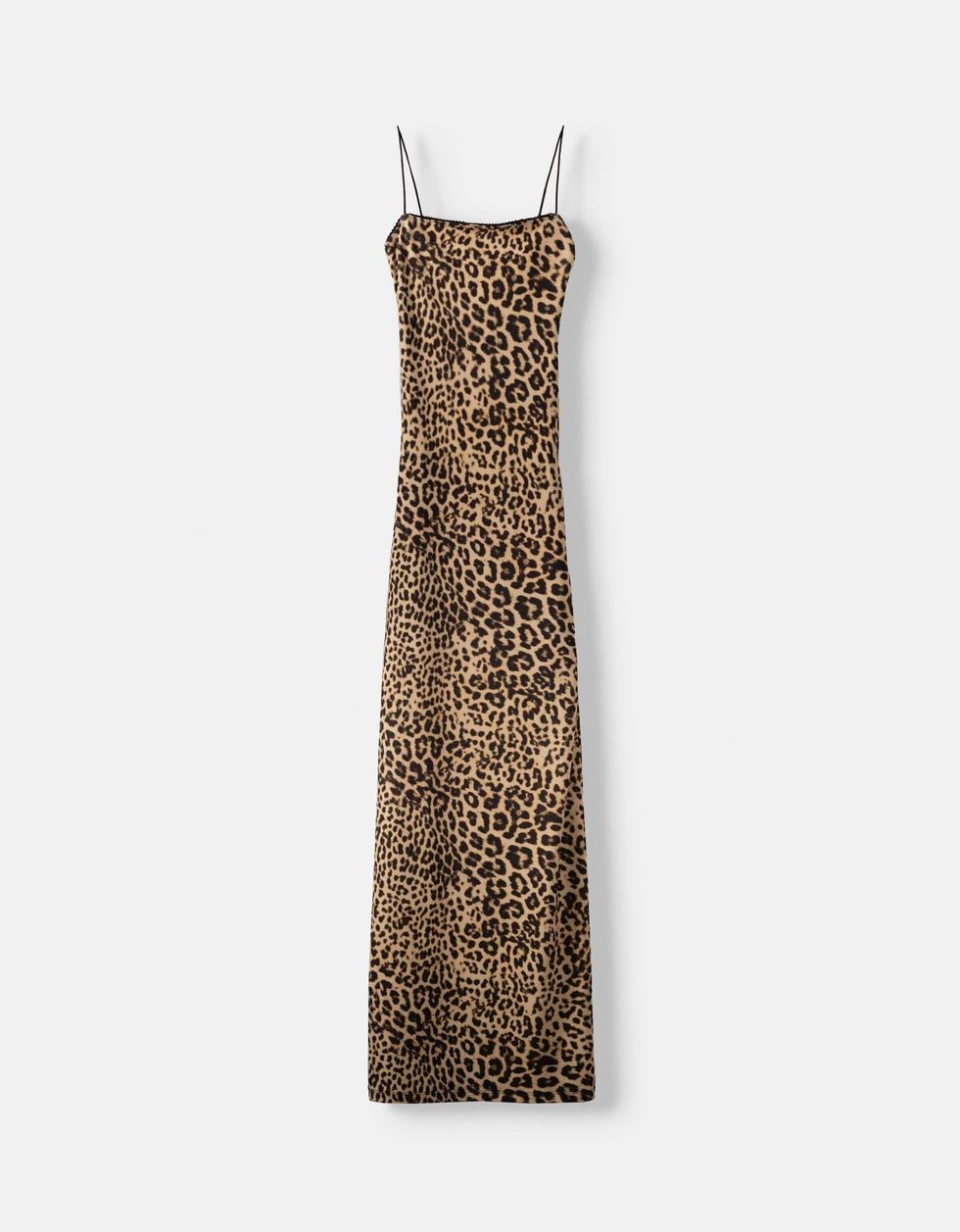 Vestido con estampado leopardo
