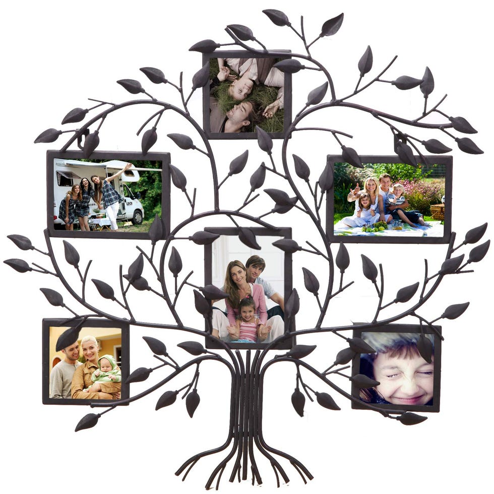 Family Tree Metal Wall Hanging 