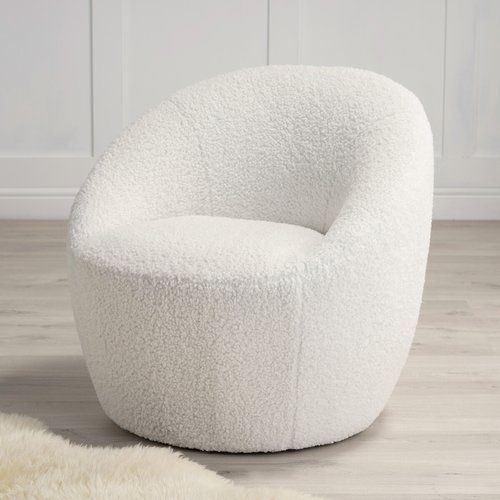 Snug Boucle Cocoon Chair
