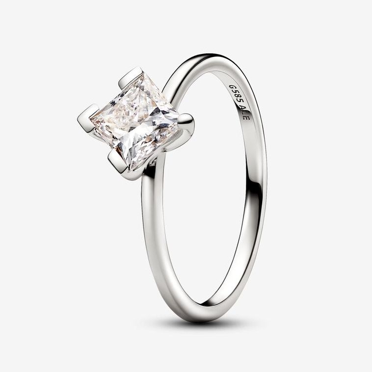Nova 14k White Gold Lab-grown Diamond Ring