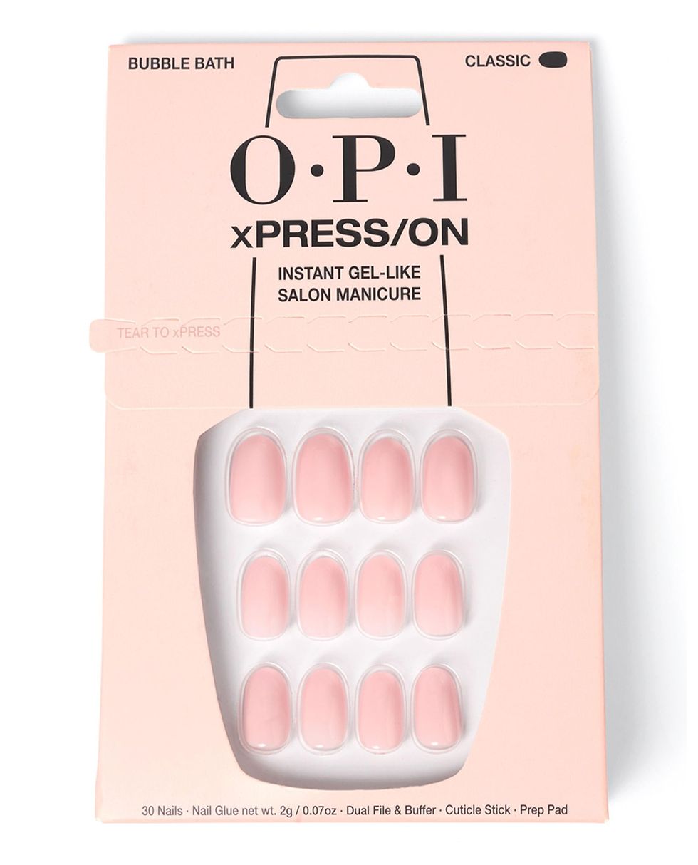 OPI xPRESS/ON Press On Nails, 30 Pcs Reusable False Nails with up to 14 Days of Wear