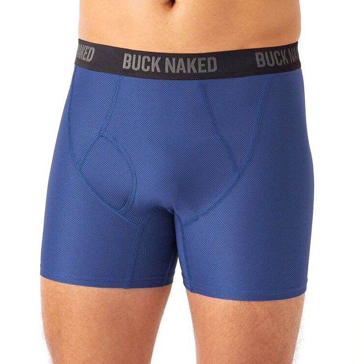 Men's Buck Naked Performance Boxer Briefs 3-Pack Gift Set