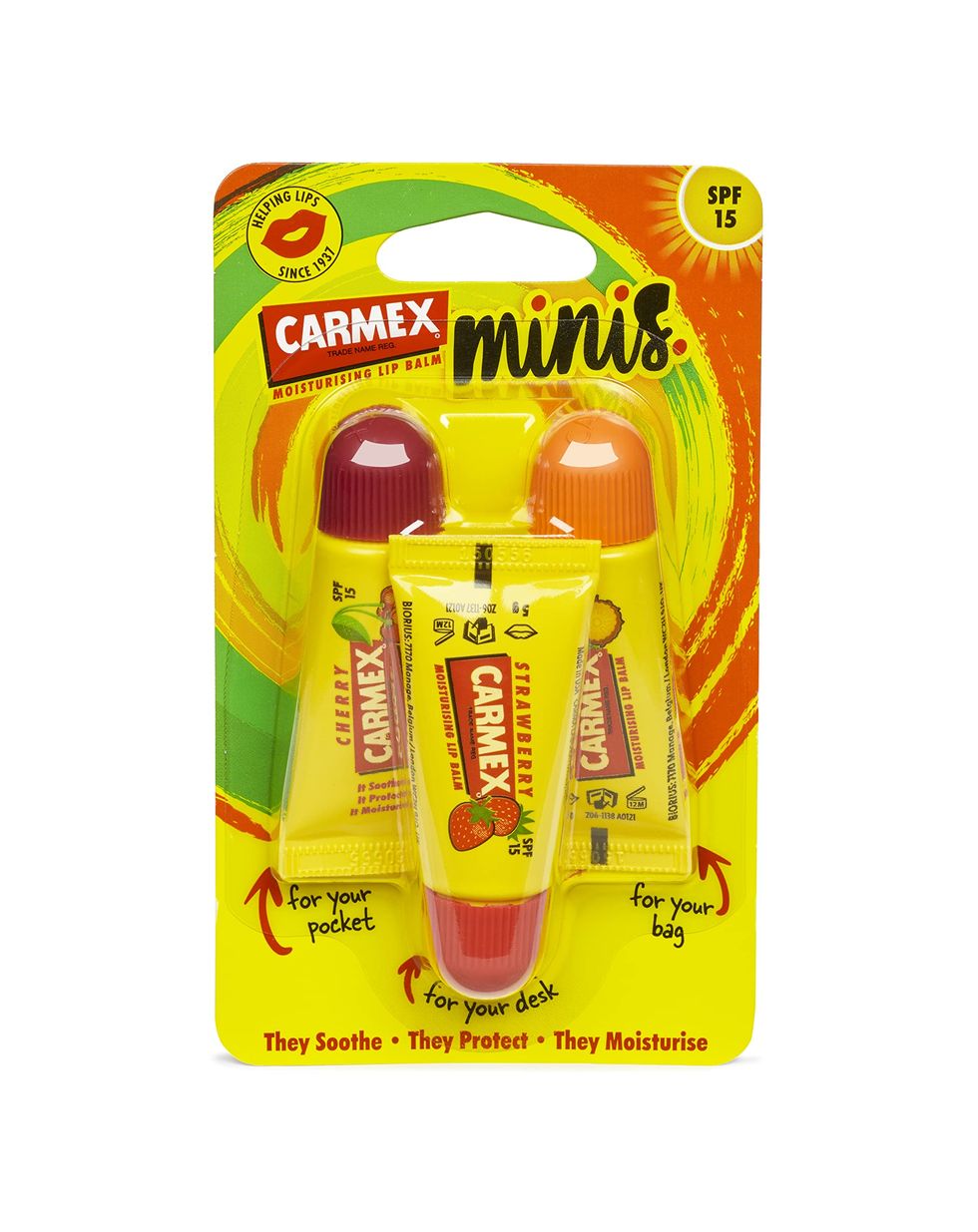 Mini lip balm, Carmex