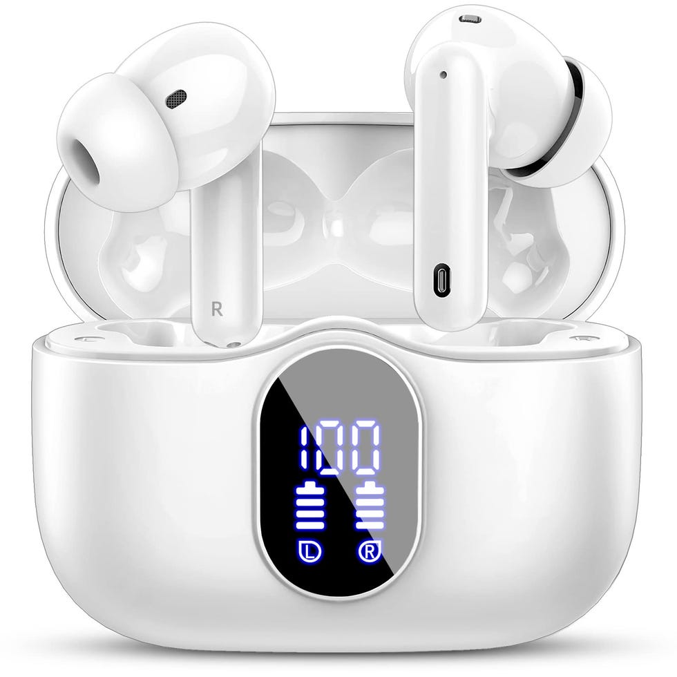Auriculares Inalámbricos Btootos en color blanco