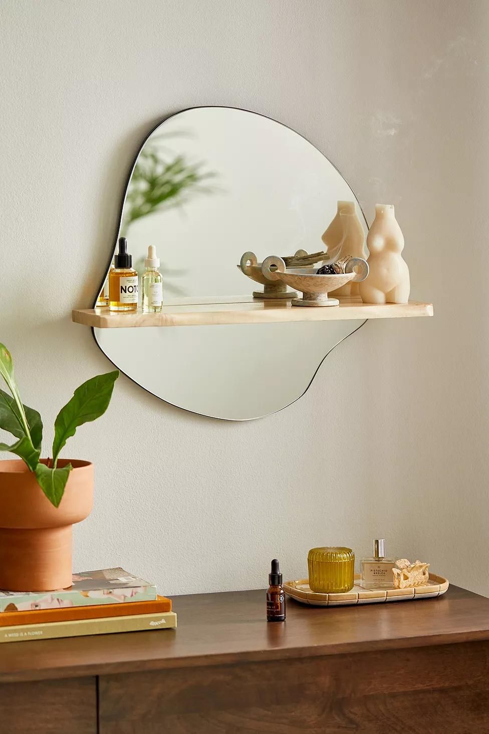 Tuva Mirror Shelf